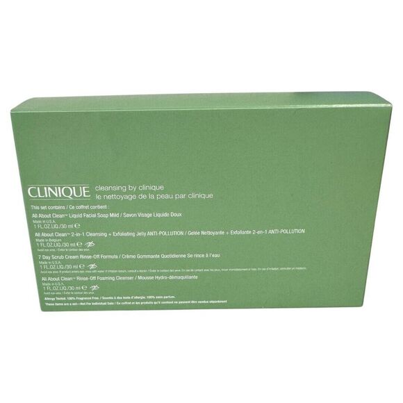 Clinique 4‎ Piece Cleansing Set, travel size - Picture 3 of 3